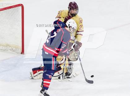 Thumbnail 2 in Central Catholic vs. Boston College High (MIAA Division 1A Semifinal) photogallery.