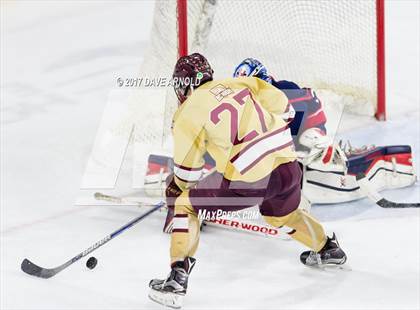 Thumbnail 2 in Central Catholic vs. Boston College High (MIAA Division 1A Semifinal) photogallery.