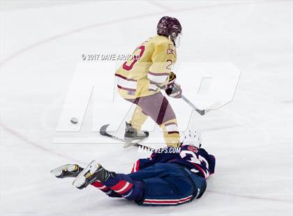 Thumbnail 2 in Central Catholic vs. Boston College High (MIAA Division 1A Semifinal) photogallery.