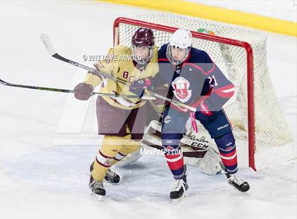 Thumbnail 1 in Central Catholic vs. Boston College High (MIAA Division 1A Semifinal) photogallery.