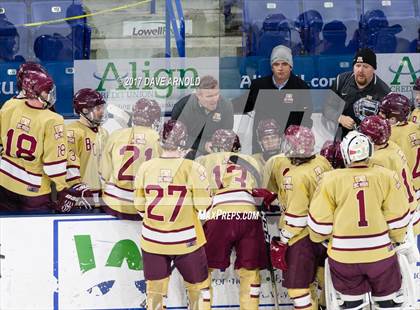 Thumbnail 2 in Central Catholic vs. Boston College High (MIAA Division 1A Semifinal) photogallery.