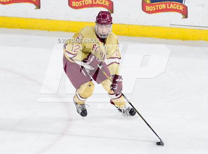 Thumbnail 2 in Central Catholic vs. Boston College High (MIAA Division 1A Semifinal) photogallery.