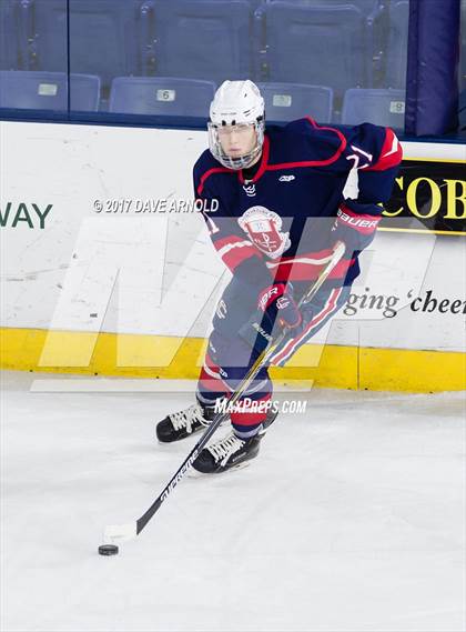 Thumbnail 2 in Central Catholic vs. Boston College High (MIAA Division 1A Semifinal) photogallery.