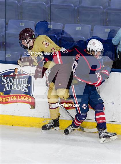Thumbnail 2 in Central Catholic vs. Boston College High (MIAA Division 1A Semifinal) photogallery.