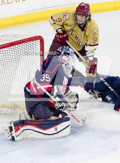 Thumbnail 1 in Central Catholic vs. Boston College High (MIAA Division 1A Semifinal) photogallery.