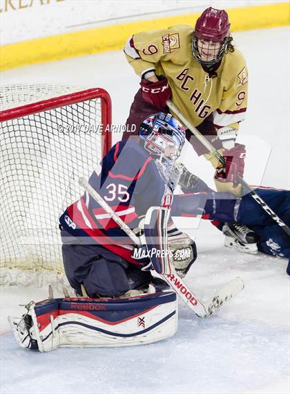 Thumbnail 3 in Central Catholic vs. Boston College High (MIAA Division 1A Semifinal) photogallery.