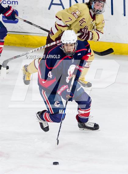 Thumbnail 2 in Central Catholic vs. Boston College High (MIAA Division 1A Semifinal) photogallery.
