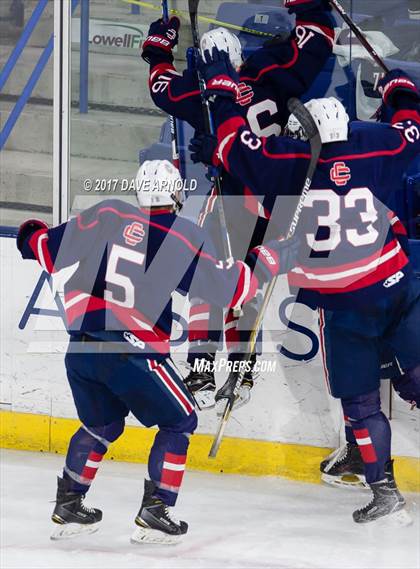 Thumbnail 2 in Central Catholic vs. Boston College High (MIAA Division 1A Semifinal) photogallery.