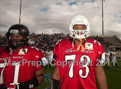 Thumbnail 3 in Shrine Bowl of the Carolinas (North Carolina vs. South Carolina) photogallery.