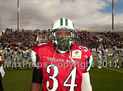 Thumbnail 3 in Shrine Bowl of the Carolinas (North Carolina vs. South Carolina) photogallery.