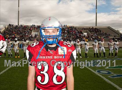 Thumbnail 3 in Shrine Bowl of the Carolinas (North Carolina vs. South Carolina) photogallery.