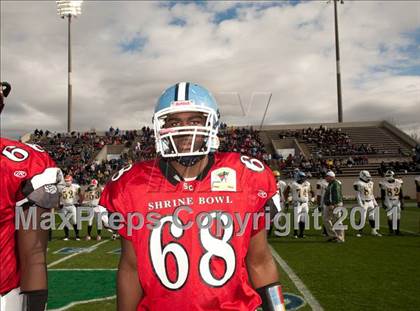 Thumbnail 1 in Shrine Bowl of the Carolinas (North Carolina vs. South Carolina) photogallery.