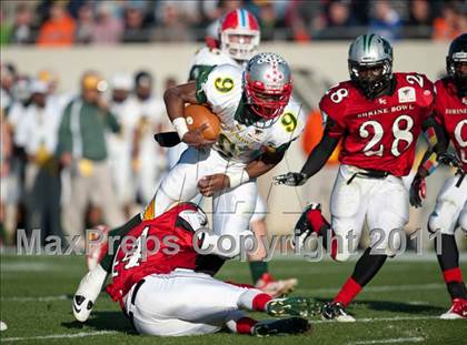 Thumbnail 1 in Shrine Bowl of the Carolinas (North Carolina vs. South Carolina) photogallery.