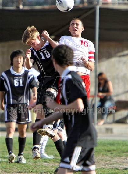 Thumbnail 3 in Saddleback Valley Christian @ Village Christian (CIF SS Playoffs) photogallery.