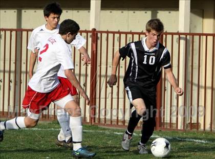 Thumbnail 3 in Saddleback Valley Christian @ Village Christian (CIF SS Playoffs) photogallery.
