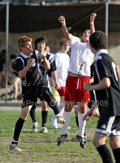 Thumbnail 2 in Saddleback Valley Christian @ Village Christian (CIF SS Playoffs) photogallery.