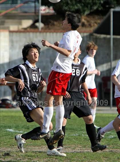 Thumbnail 1 in Saddleback Valley Christian @ Village Christian (CIF SS Playoffs) photogallery.