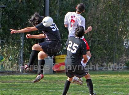 Thumbnail 2 in Saddleback Valley Christian @ Village Christian (CIF SS Playoffs) photogallery.