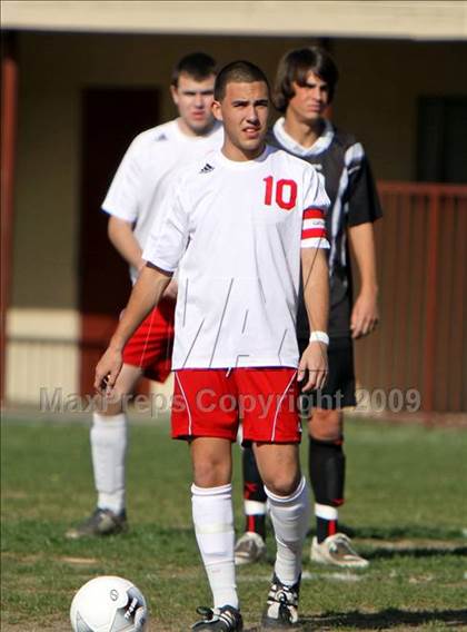 Thumbnail 1 in Saddleback Valley Christian @ Village Christian (CIF SS Playoffs) photogallery.