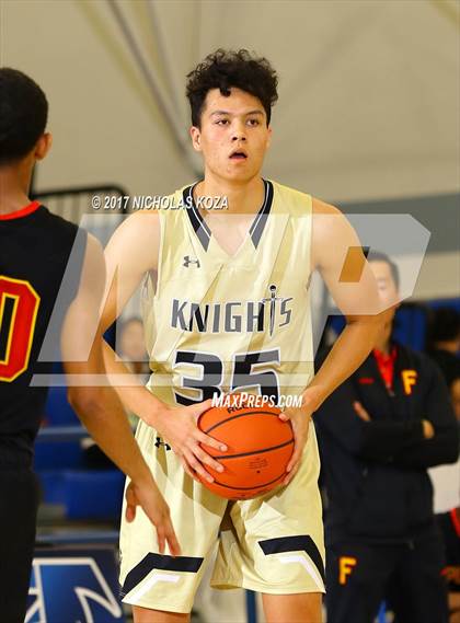 Thumbnail 2 in Fairfax vs. Bishop Montgomery (Rolling Hills Prep State Preview) photogallery.