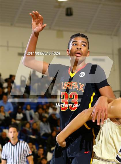 Thumbnail 2 in Fairfax vs. Bishop Montgomery (Rolling Hills Prep State Preview) photogallery.