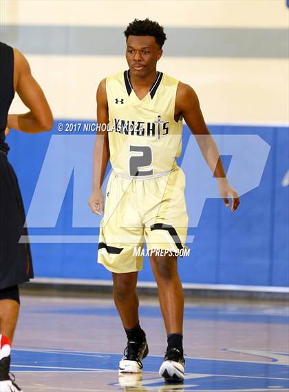 Thumbnail 3 in Fairfax vs. Bishop Montgomery (Rolling Hills Prep State Preview) photogallery.
