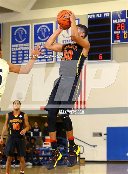 Thumbnail 1 in Fairfax vs. Bishop Montgomery (Rolling Hills Prep State Preview) photogallery.