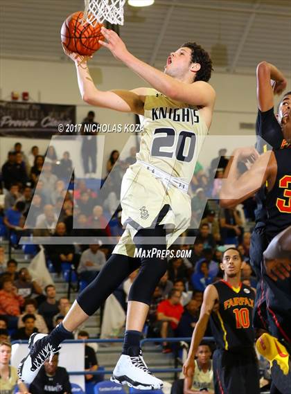 Thumbnail 3 in Fairfax vs. Bishop Montgomery (Rolling Hills Prep State Preview) photogallery.