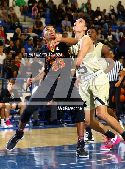 Thumbnail 2 in Fairfax vs. Bishop Montgomery (Rolling Hills Prep State Preview) photogallery.