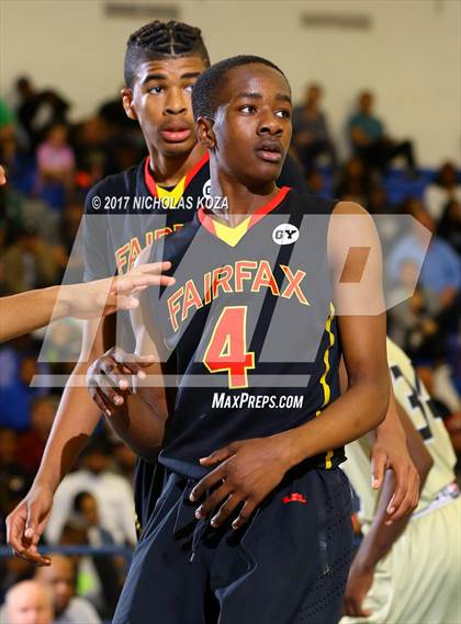 Thumbnail 1 in Fairfax vs. Bishop Montgomery (Rolling Hills Prep State Preview) photogallery.
