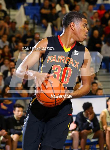 Thumbnail 2 in Fairfax vs. Bishop Montgomery (Rolling Hills Prep State Preview) photogallery.