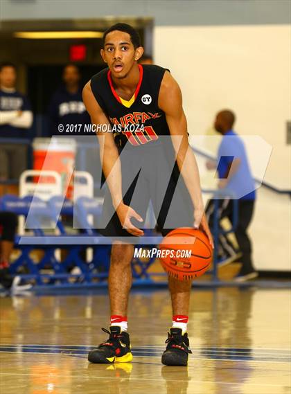 Thumbnail 1 in Fairfax vs. Bishop Montgomery (Rolling Hills Prep State Preview) photogallery.
