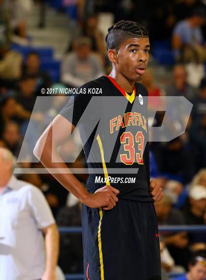 Thumbnail 2 in Fairfax vs. Bishop Montgomery (Rolling Hills Prep State Preview) photogallery.
