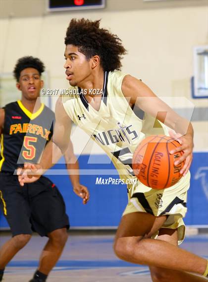 Thumbnail 1 in Fairfax vs. Bishop Montgomery (Rolling Hills Prep State Preview) photogallery.