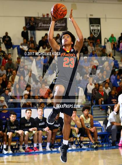 Thumbnail 3 in Fairfax vs. Bishop Montgomery (Rolling Hills Prep State Preview) photogallery.