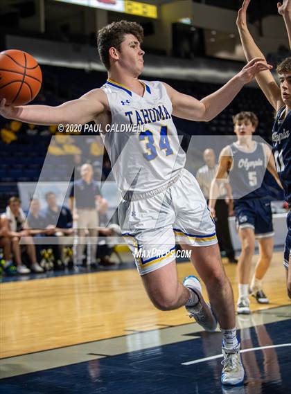 Thumbnail 2 in Olympia vs. Tahoma (King Showcase) photogallery.