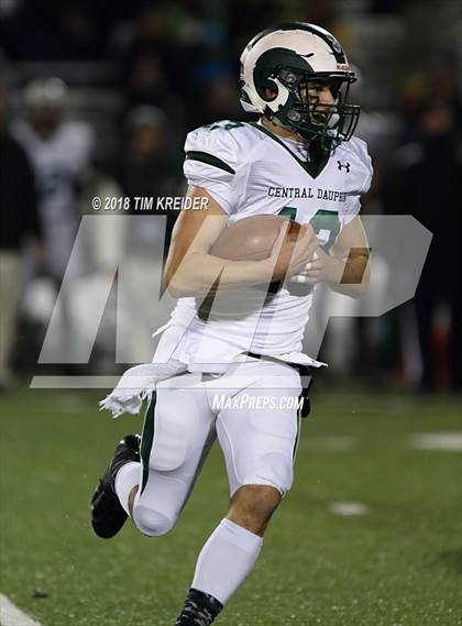 Thumbnail 2 in Central Dauphin vs. Harrisburg (PIAA 6A Quarterfinal Playoff) photogallery.