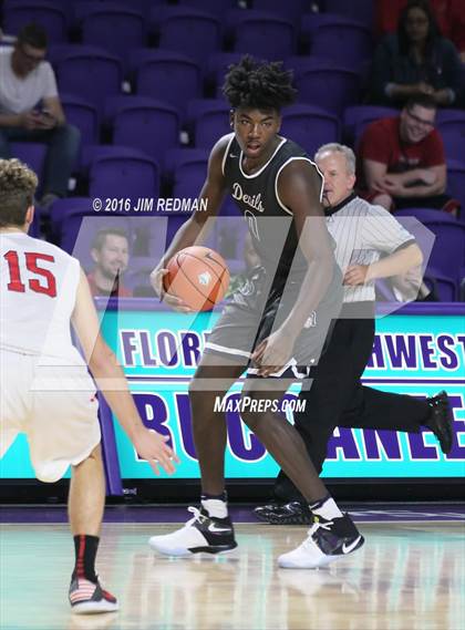 Thumbnail 1 in Norcross vs. Brentwood Academy (City of Palms Classic) photogallery.