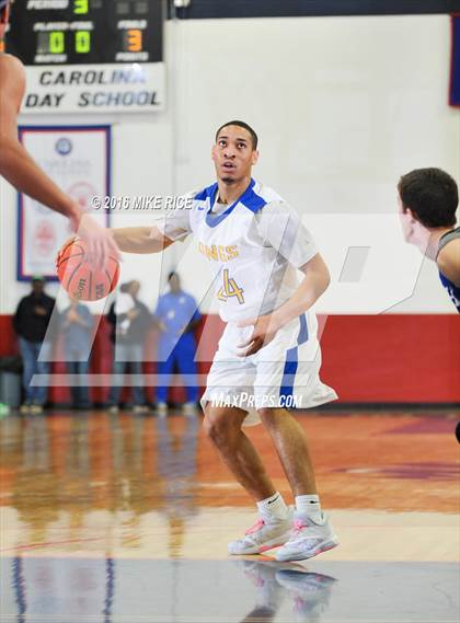 Thumbnail 2 in Calvary Day School vs. Victory Christian Center (WNC Holiday Classic) photogallery.