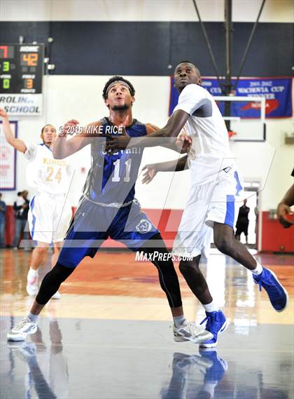 Thumbnail 3 in Calvary Day School vs. Victory Christian Center (WNC Holiday Classic) photogallery.