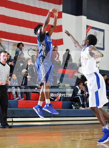Thumbnail 1 in Calvary Day School vs. Victory Christian Center (WNC Holiday Classic) photogallery.