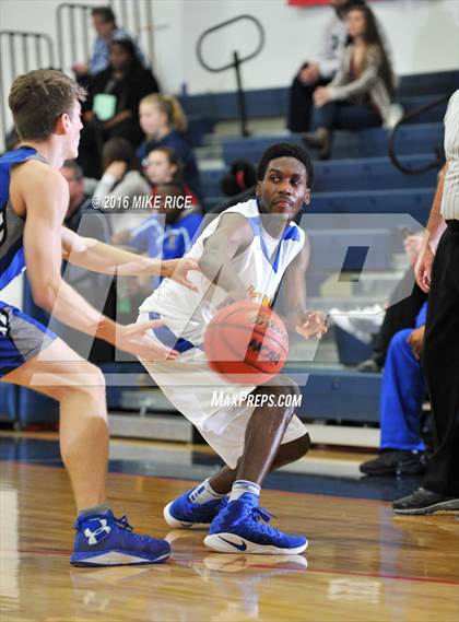 Thumbnail 3 in Calvary Day School vs. Victory Christian Center (WNC Holiday Classic) photogallery.