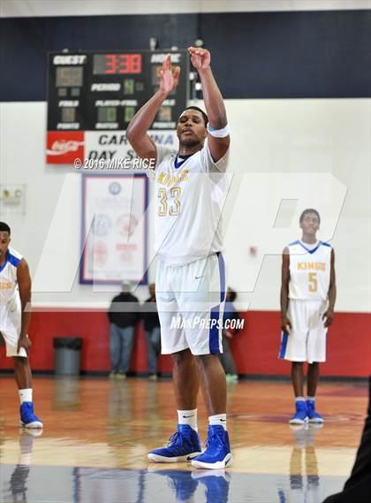 Thumbnail 3 in Calvary Day School vs. Victory Christian Center (WNC Holiday Classic) photogallery.