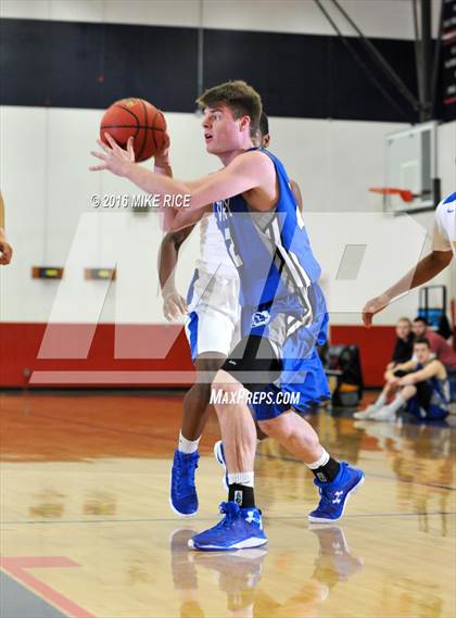 Thumbnail 2 in Calvary Day School vs. Victory Christian Center (WNC Holiday Classic) photogallery.