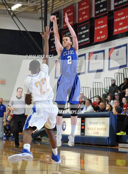 Thumbnail 1 in Calvary Day School vs. Victory Christian Center (WNC Holiday Classic) photogallery.