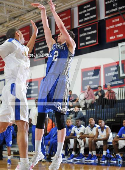 Thumbnail 3 in Calvary Day School vs. Victory Christian Center (WNC Holiday Classic) photogallery.