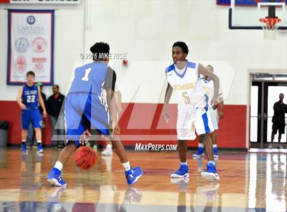 Thumbnail 2 in Calvary Day School vs. Victory Christian Center (WNC Holiday Classic) photogallery.