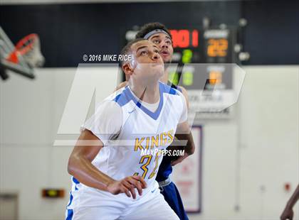 Thumbnail 2 in Calvary Day School vs. Victory Christian Center (WNC Holiday Classic) photogallery.