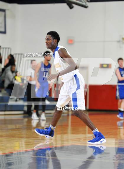 Thumbnail 1 in Calvary Day School vs. Victory Christian Center (WNC Holiday Classic) photogallery.