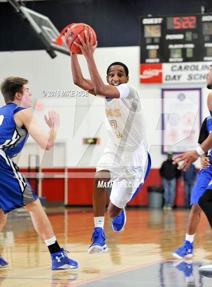Thumbnail 3 in Calvary Day School vs. Victory Christian Center (WNC Holiday Classic) photogallery.